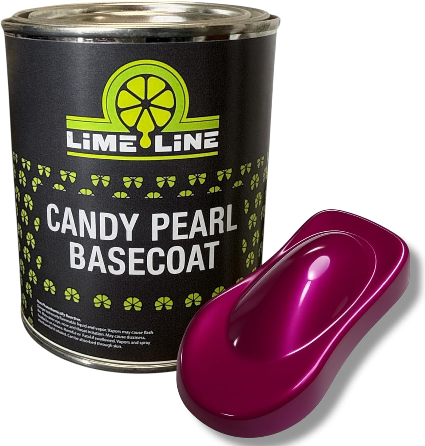 LiME LiNE Candy Pearl Basecoat – All-In-One Base, Pearl & Candy Color | Tri-Stage Look in One Step | Full-Coverage Candy Look: Must be Cleared with 2K Clearcoat