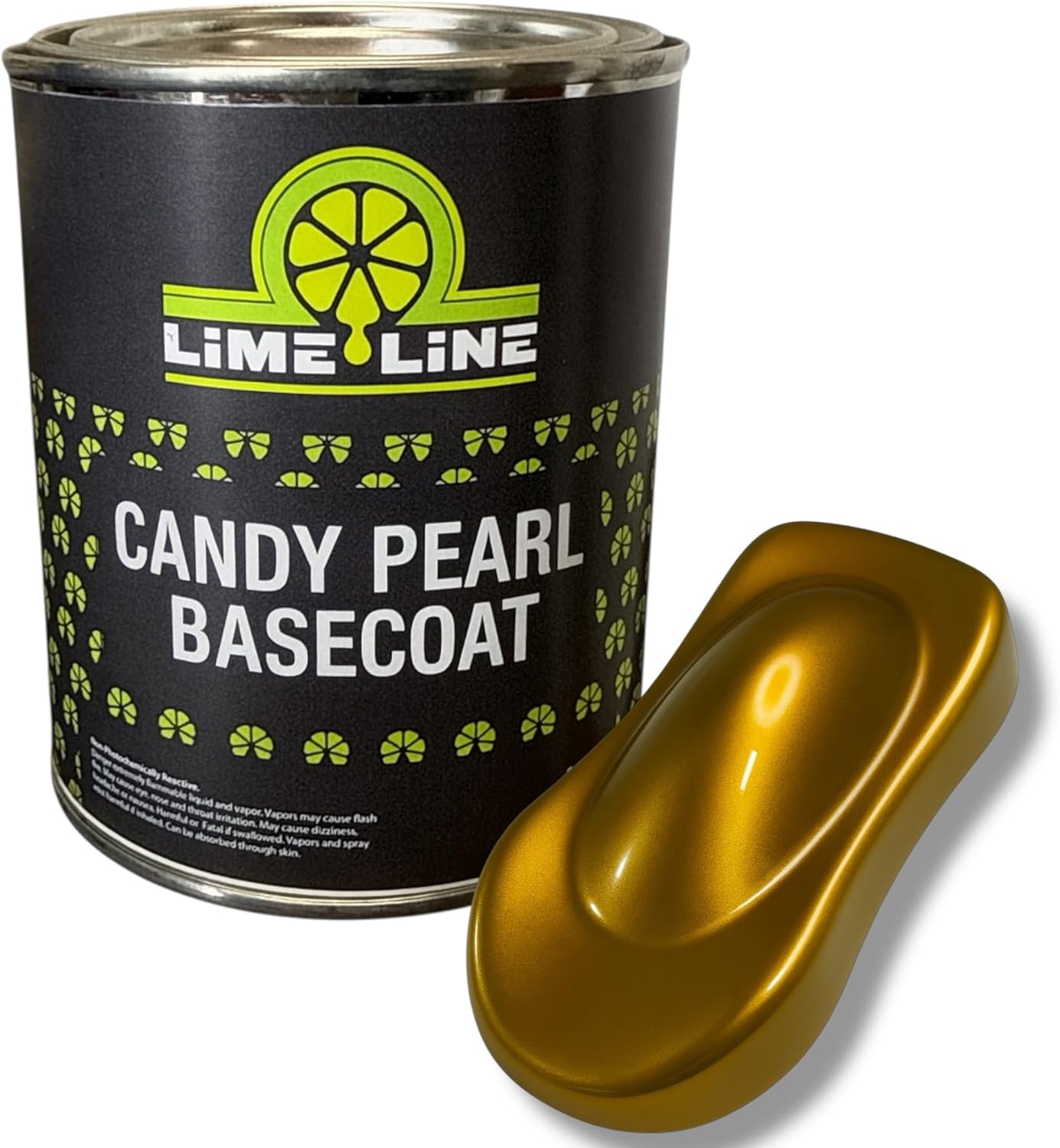 LiME LiNE Candy Pearl Basecoat – All-In-One Base, Pearl & Candy Color | Tri-Stage Look in One Step | Full-Coverage Candy Look: Must be Cleared with 2K Clearcoat