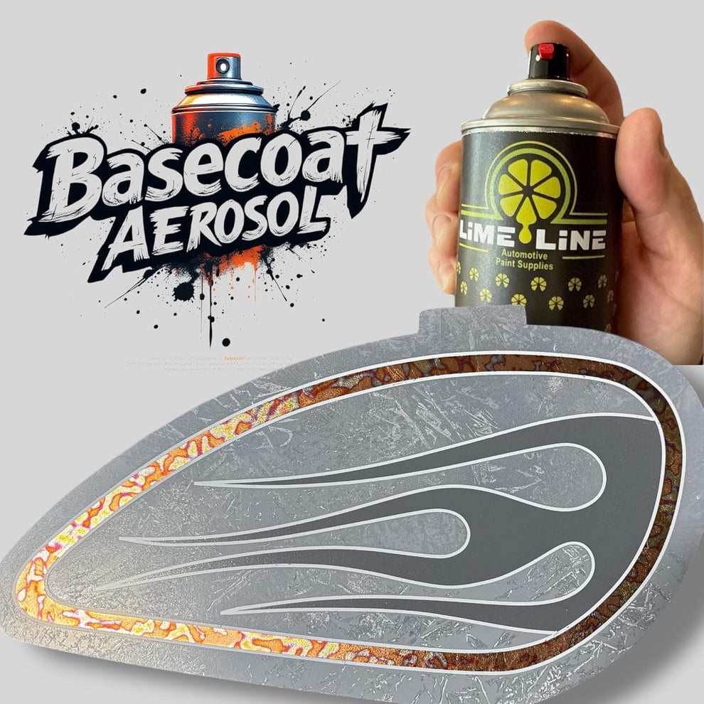 LiME LiNE High Gloss 2K Clearcoat Spray/Aerosol Can Automotive 2 Part ...