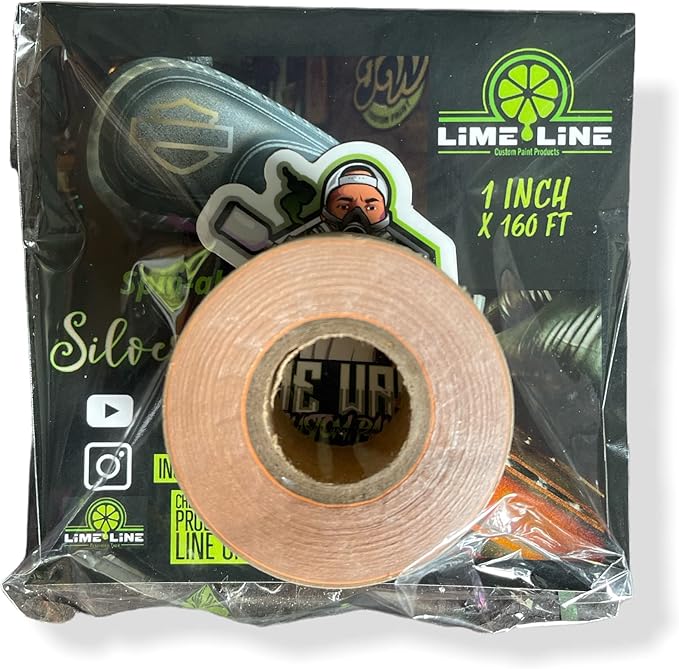 LiME LiNE Spinable Silver Leaf 1" x160 ft roll