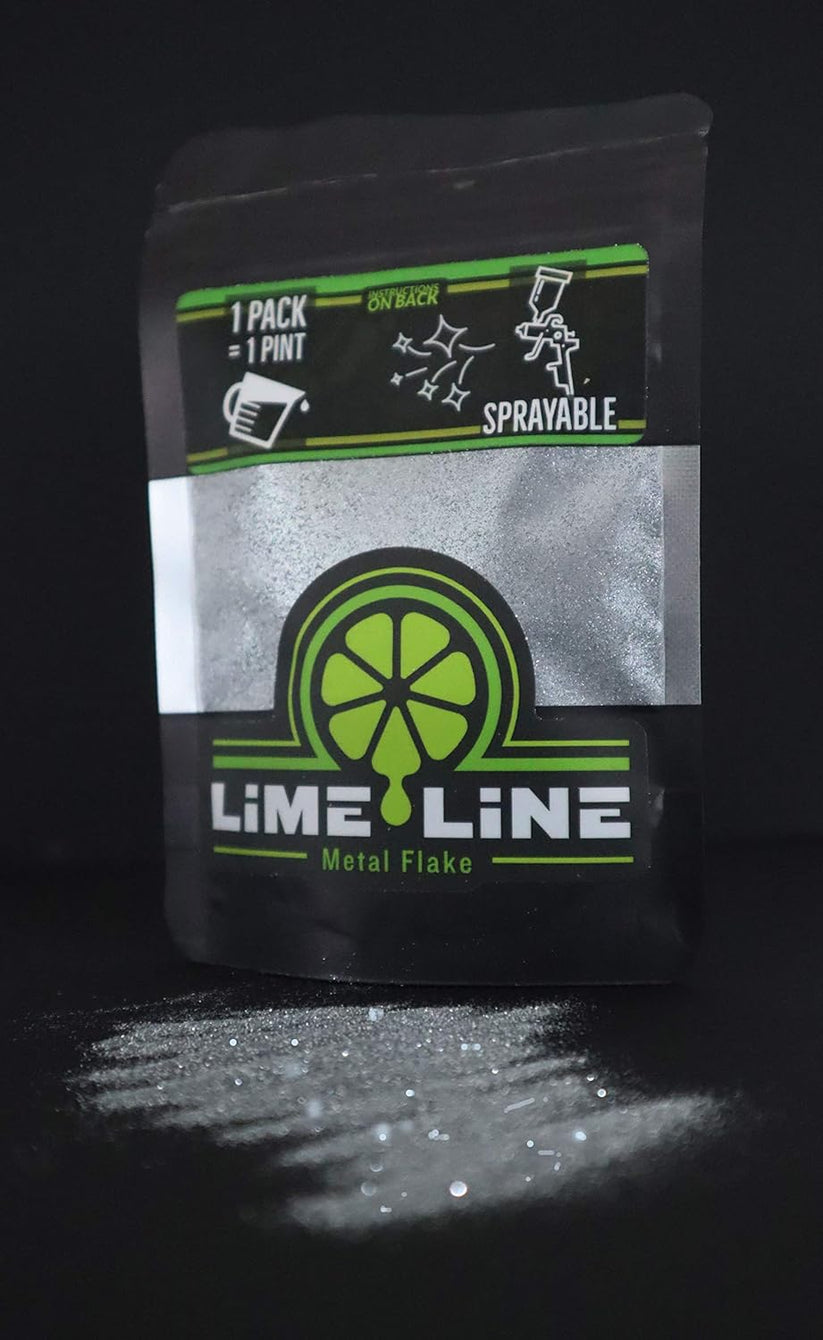 LiME LiNE Sprayable Metal Flake - Available in 2 Sizes – LiME LiNE ...