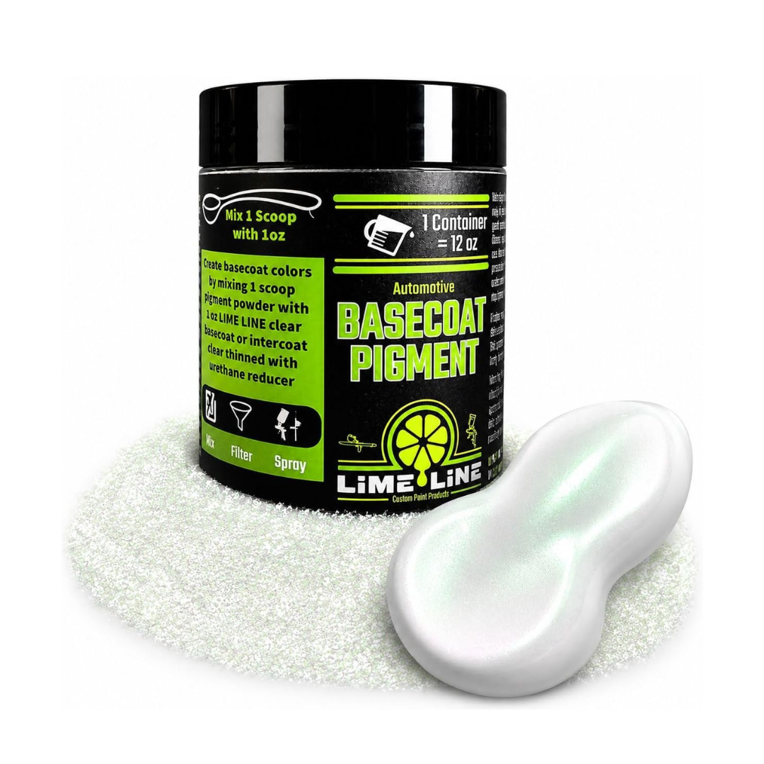 LiME LiNE Automotive Grade Ghost Pearl Basecoat Maker Pigment Powder - Makes 12 Oz Sprayable Basecoat