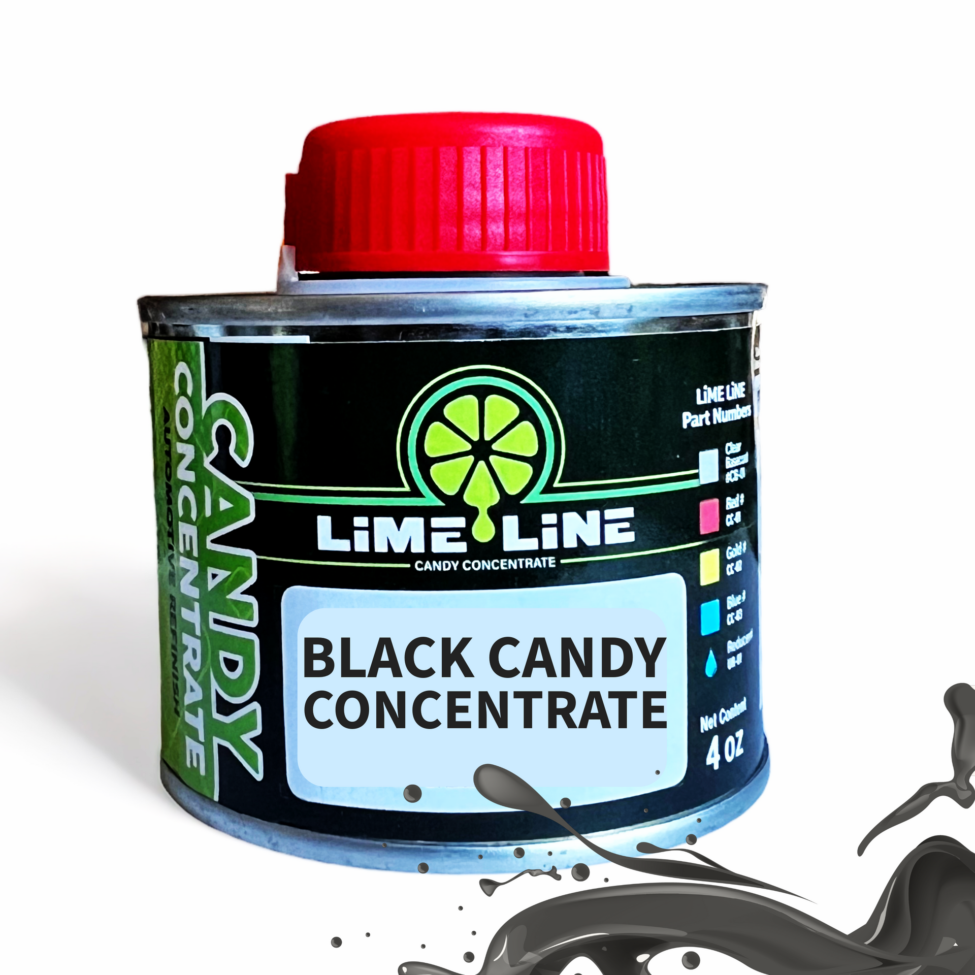 LiME LiNE Black Transparent Candy Concentrate – LiME LiNE Paint Supply