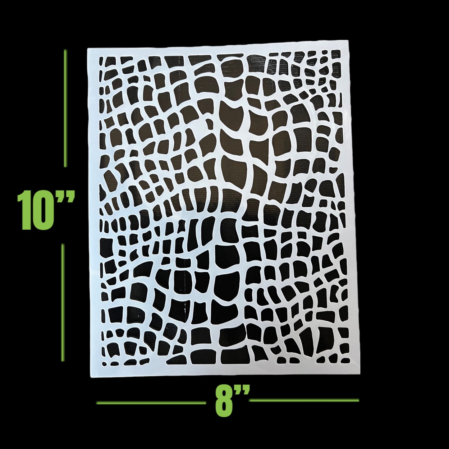 LiME LiNE Airbrush Stencil Set, Wood Grain, Grunge, Animal Print Custom Paint Template