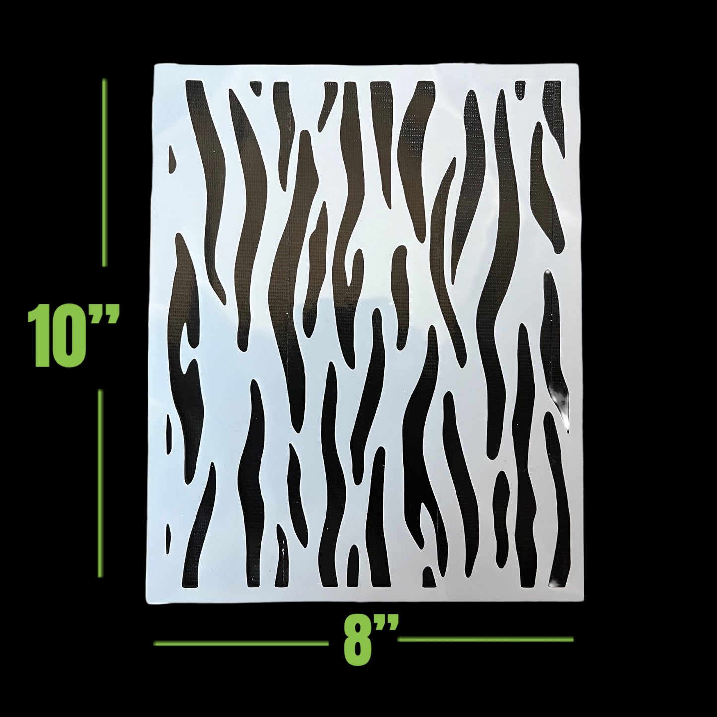 LiME LiNE Airbrush Stencil Set, Wood Grain, Grunge, Animal Print Custom Paint Template
