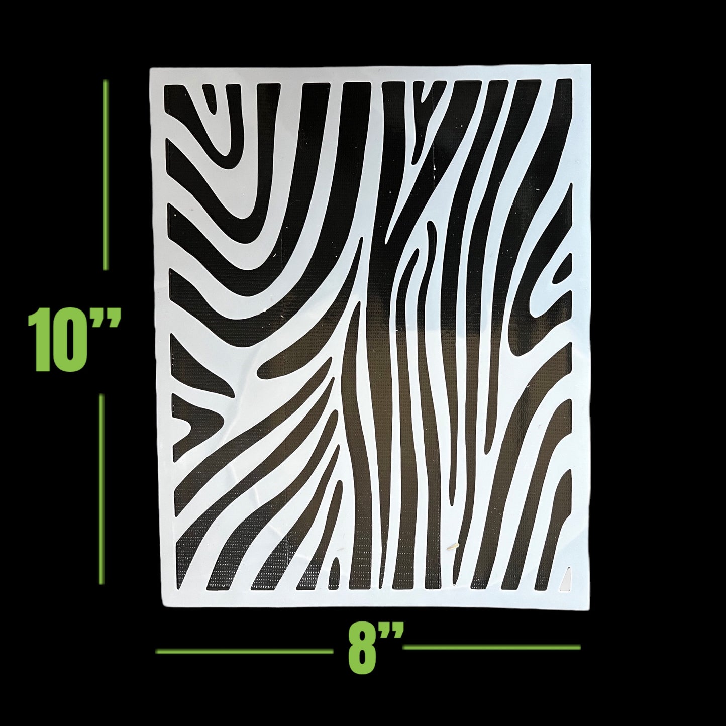 LiME LiNE Airbrush Stencil Set, Wood Grain, Grunge, Animal Print Custom Paint Template
