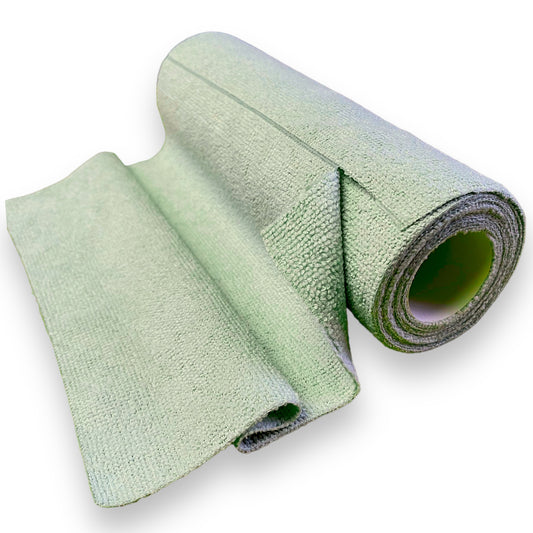 LiME LiNE Tear-Away Reusable Microfiber Roll-20 Towels Automotive, Shop, Garage or Home - Washable Multi Purpose Cleaning and Polishing Rags