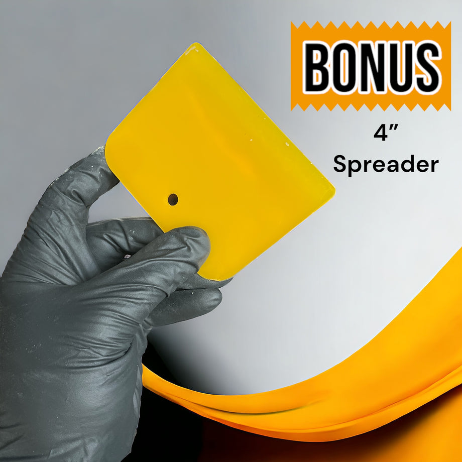 LiME LiNE Disposable Mixing Board with Bonus Bondo Spreader 100 Sheet LiME LiNE Paint Supply