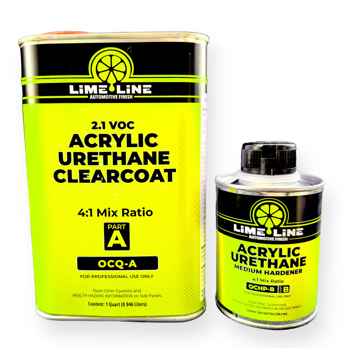LiME LiNE Automotive Clearcoat,High Gloss Acrylic Urethane 2k Top Coat ...
