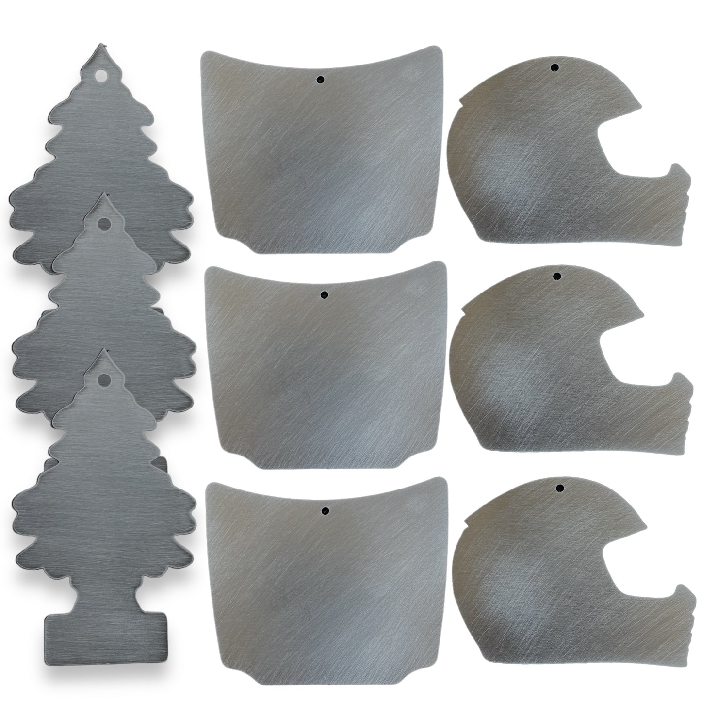 Ultimate 9 Piece Car & Motorcycle Themed Christmas Ornament Set