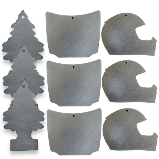 Ultimate 9 Piece Car & Motorcycle Themed Christmas Ornament Set