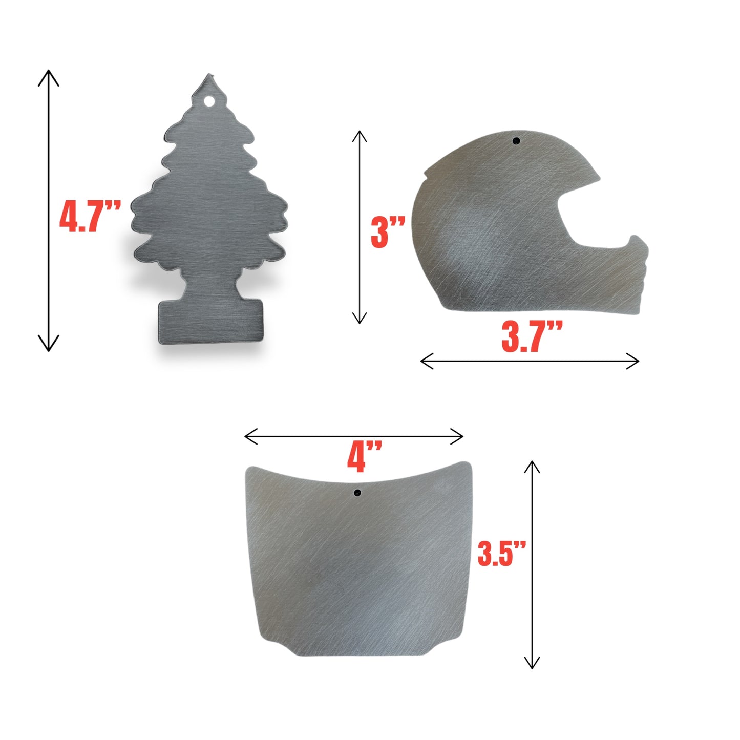Ultimate 9 Piece Car & Motorcycle Themed Christmas Ornament Set