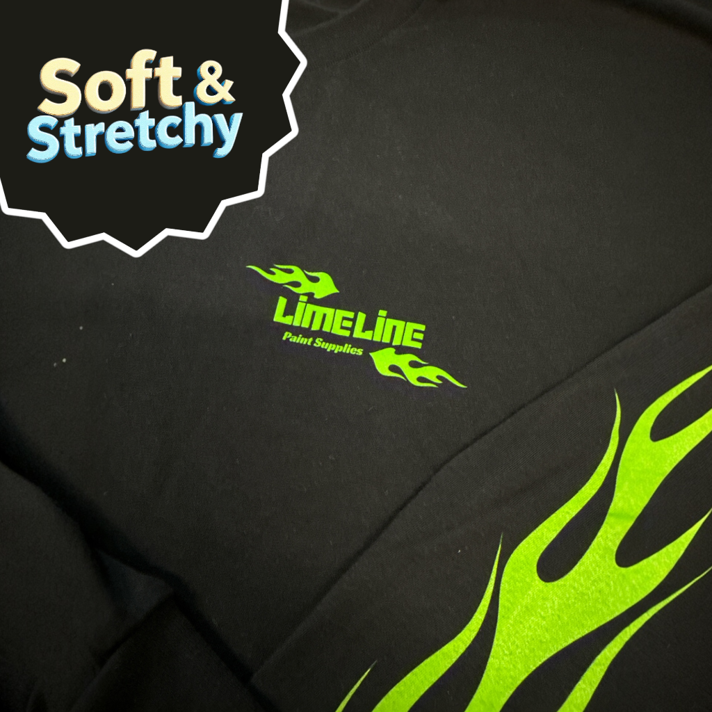 LiME LiNE Flame Design Long Sleeve Tee