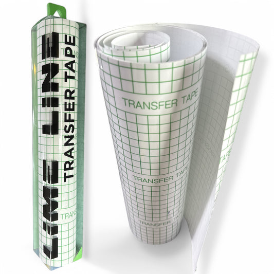 LiME LiNE Transfer Tape, Clear with Alignment Guide - No Residue