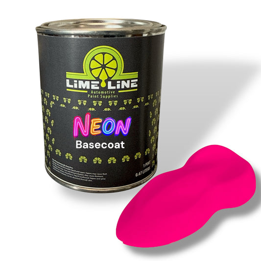 LiME LiNE Neon Automotive Basecoat Paint - Custom Paint for Cars, Trucks and Motorcycles Mix 1:1 with Urethane Reducer