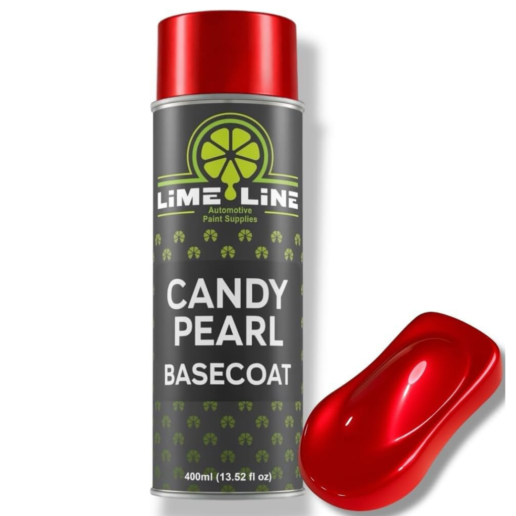 LiME LiNE Candy Pearl Basecoat Aerosol – Automotive Candy Pearl Spray Paint, Pro Results No Spray Gun Needed