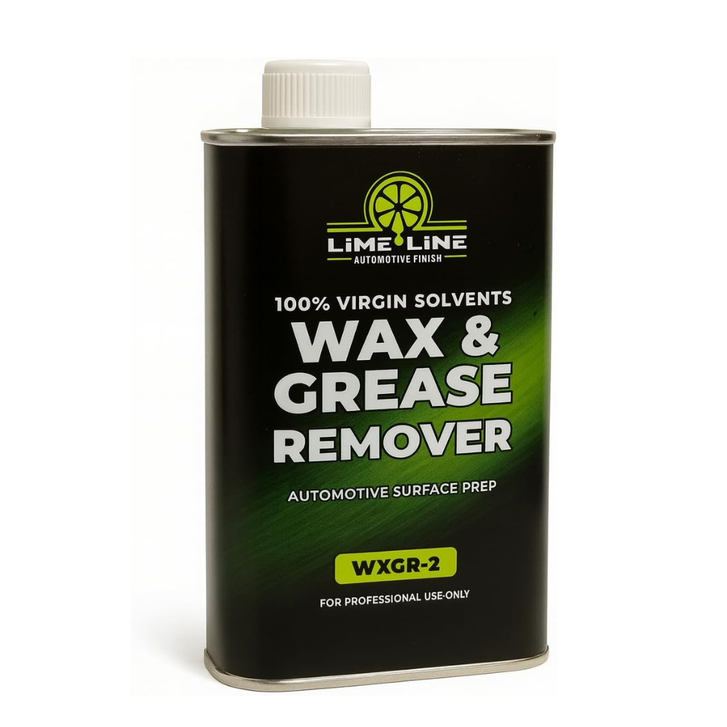 LiME LiNE Wax and Grease Remover – Multi-Surface Paint Prep Cleaner for Auto Body, Metal, Plastic, Fiberglass – Fast-Drying Solvent Degreaser Removes Wax, Tar, Adhesive & Contaminants  - Available in 3 Sizes