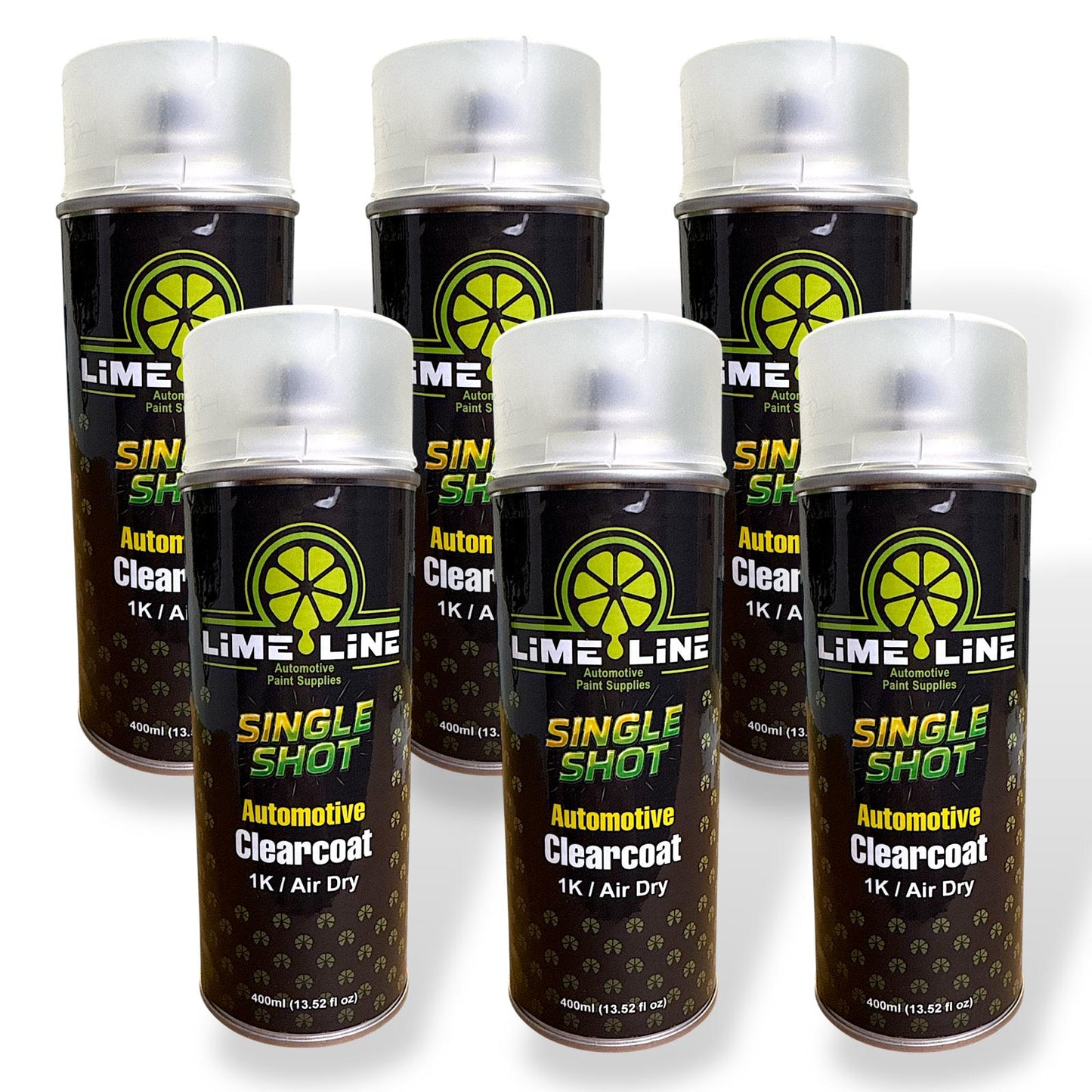 LiME LiNE 1K High Gloss Clear Coat Automotive Spray Paint/Aerosol, Fast Drying, Acrylic Urethane Clearcoat