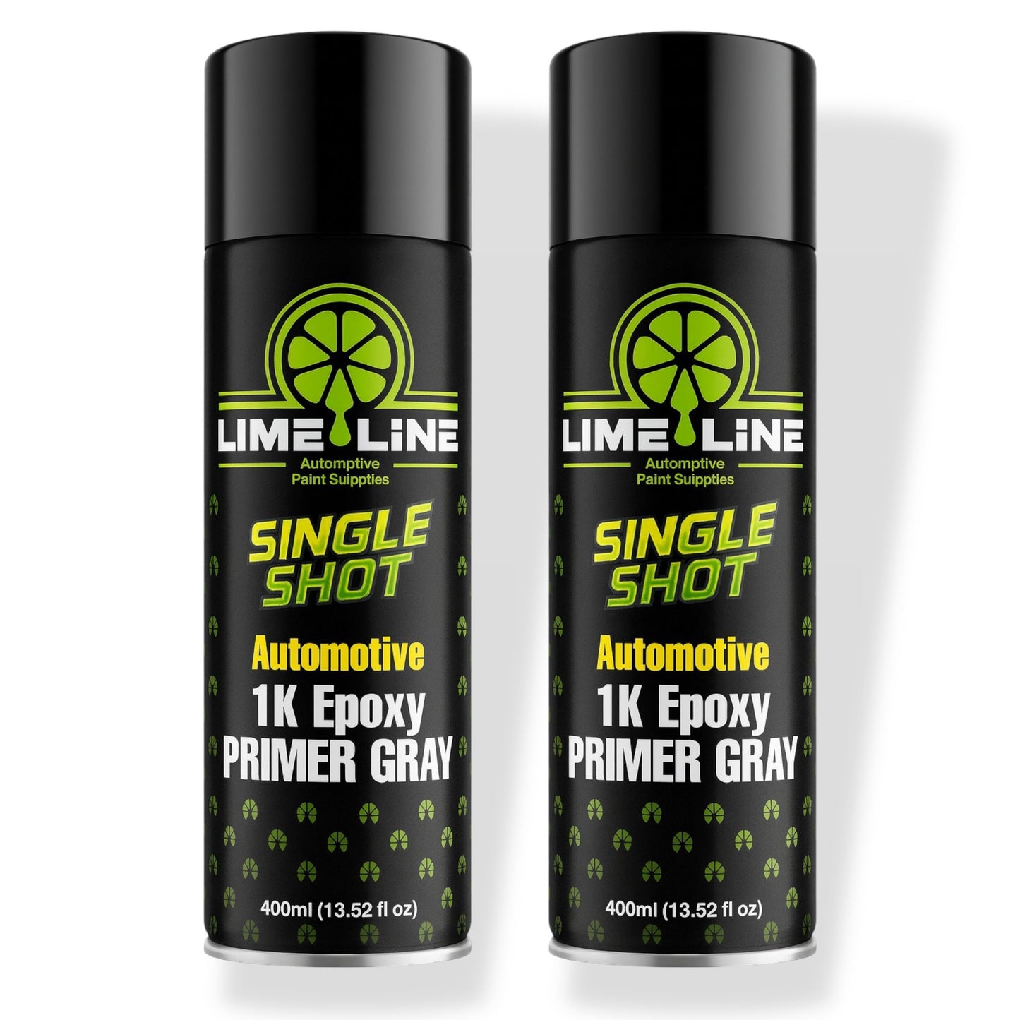LiME LiNE 1K Epoxy Primer Aerosol Spray Paint - Automotive Bare Metal Adhesion & Rust Protection- Professional Grade (Gray 400ml)