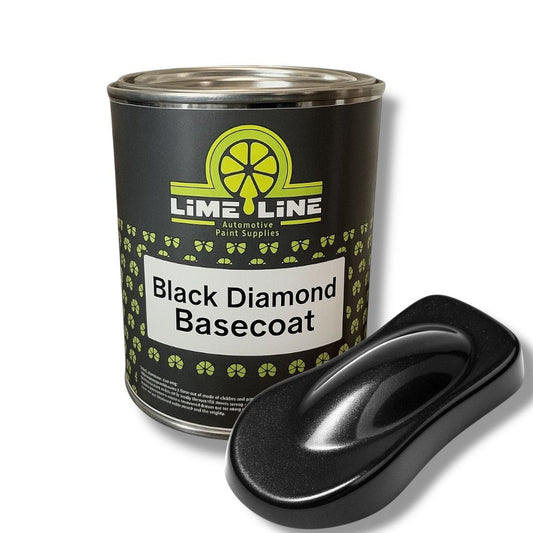 LiME LiNE Shadow LiNE Automotive Basecoat - Changes with Light - Black in the Shadows, Dazzling Metallic Under Light - 2K Clearcoat Topcoat Required