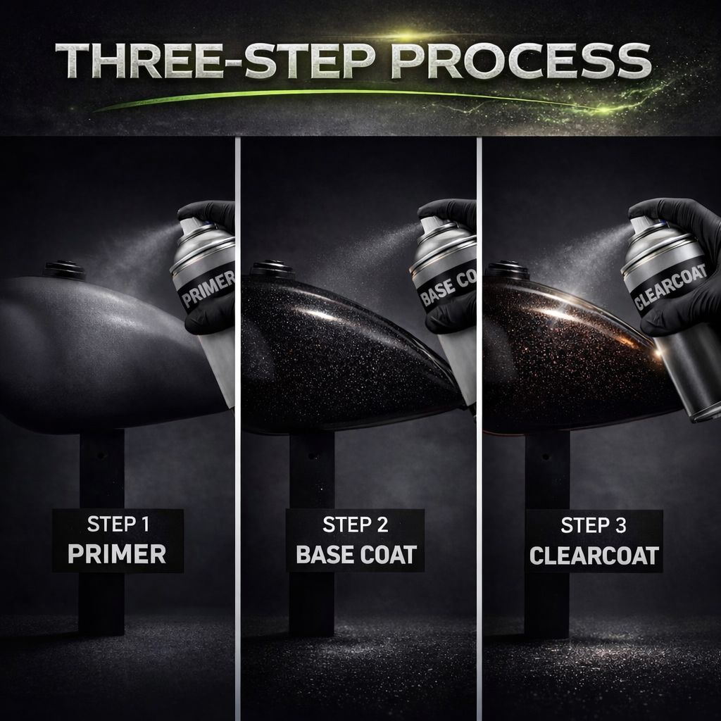 LiME LiNE Shadow Line Basecoat Spray Paint, Color Shift Black to Metallic Finish, Requires 2K Clearcoat Topcoat