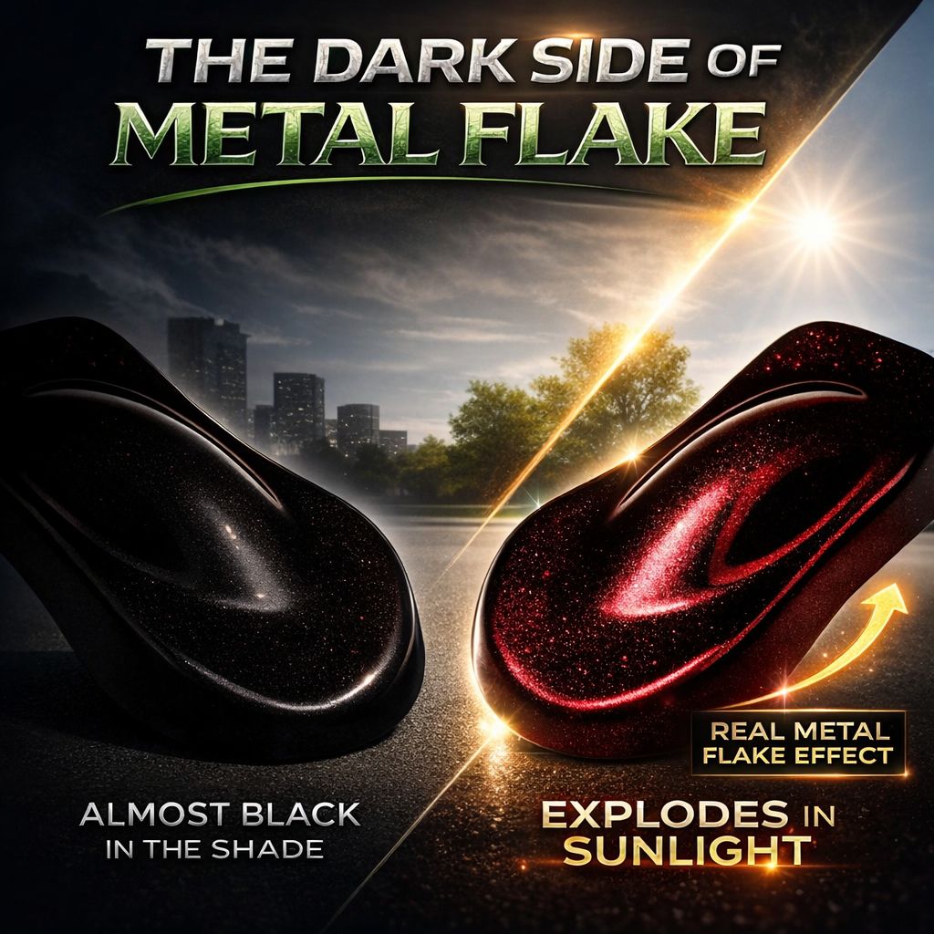 LiME LiNE Shadow Line Basecoat Spray Paint, Color Shift Black to Metallic Finish, Requires 2K Clearcoat Topcoat