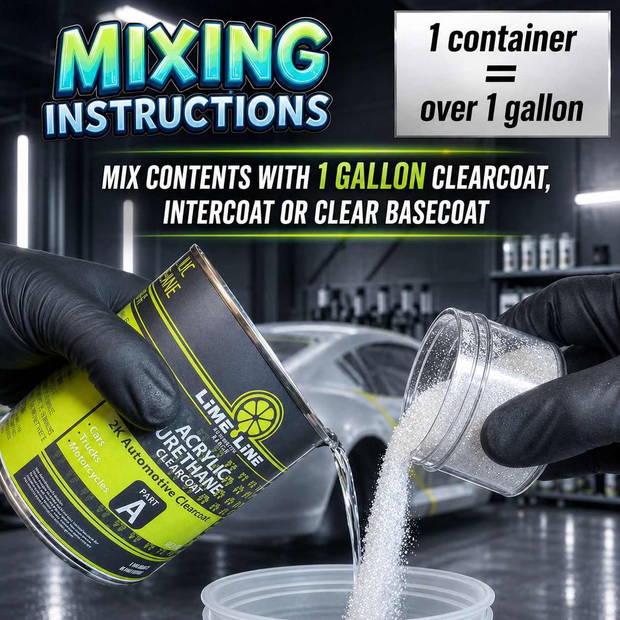 LiME LiNE Sprayable Crushed Glass