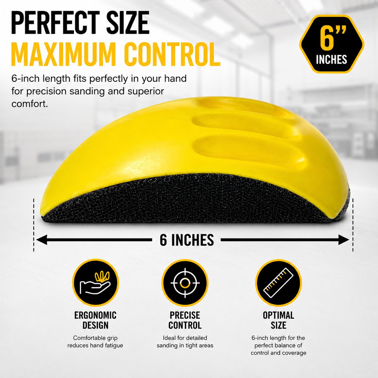 LiME LiME 6” Waterproof Automotive Sanding Block