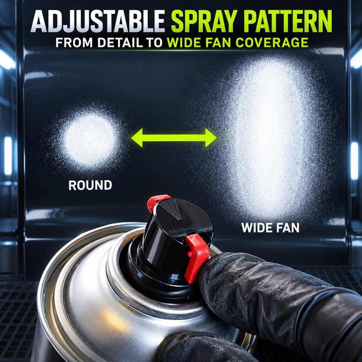LiME LiNE Automotive Black Basecoat + Double Shot Clearcoat Aerosol Kit - Professional Car Spray Paint