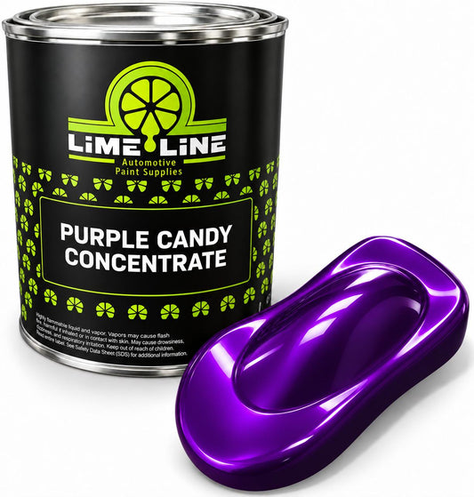 LiME LiNE Purple Candy Concentrate, Automotive Solvent Based Transparent Paint - 1 Pint