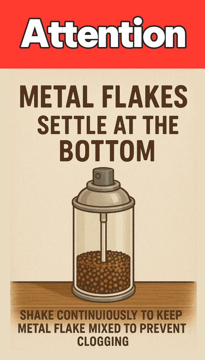 LiME LiNE Metal Flake Basecoat Automotive Grade Sparkle Spray Paint - 14 fl Oz