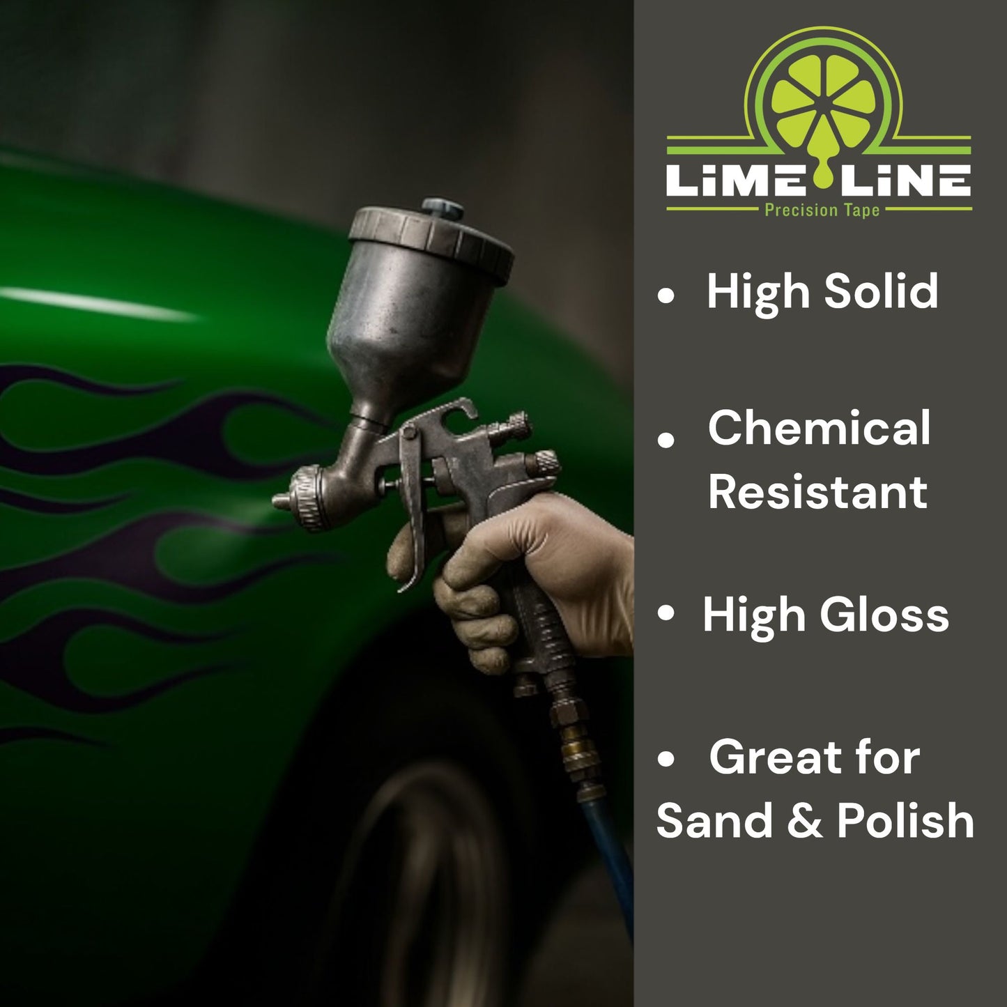 LiME LiNE Mega 2 Gallon Automotive Urethane Clearcoat kit 2:1 mix: High Gloss Glamour Clear
