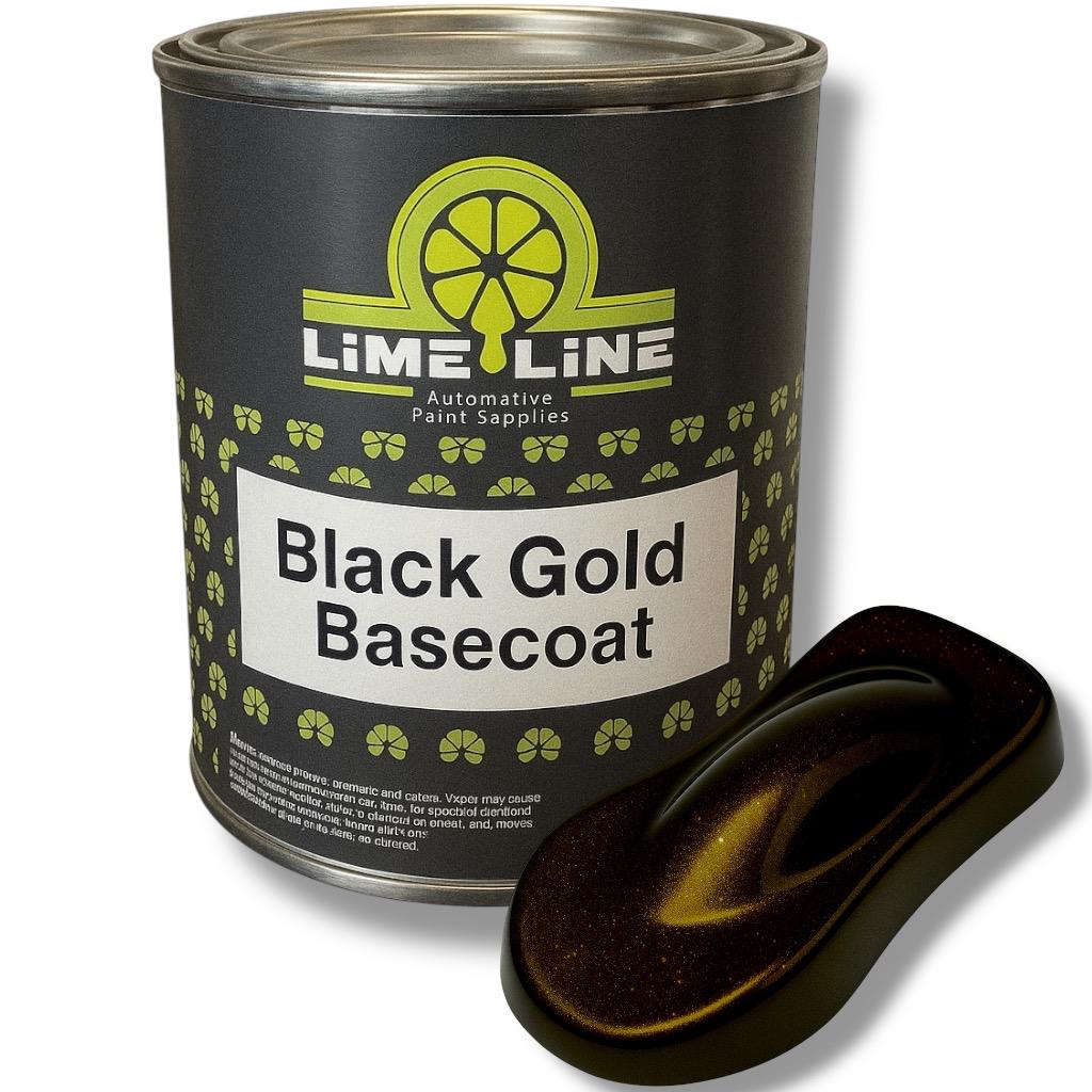 LiME LiNE Shadow LiNE Automotive Basecoat - Changes with Light - Black in the Shadows, Dazzling Metallic Under Light - 2K Clearcoat Topcoat Required