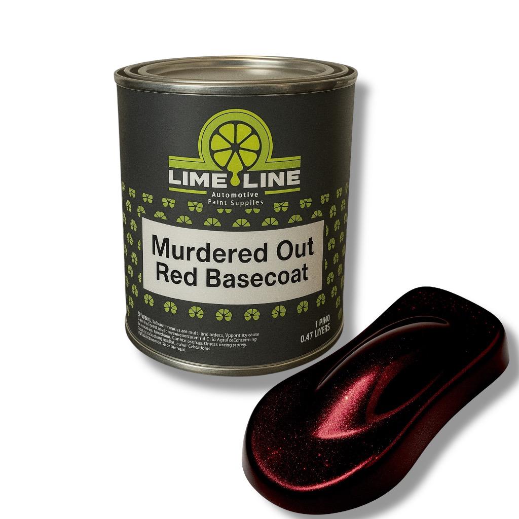 LiME LiNE Shadow LiNE Automotive Basecoat - Changes with Light - Black in the Shadows, Dazzling Metallic Under Light - 2K Clearcoat Topcoat Required