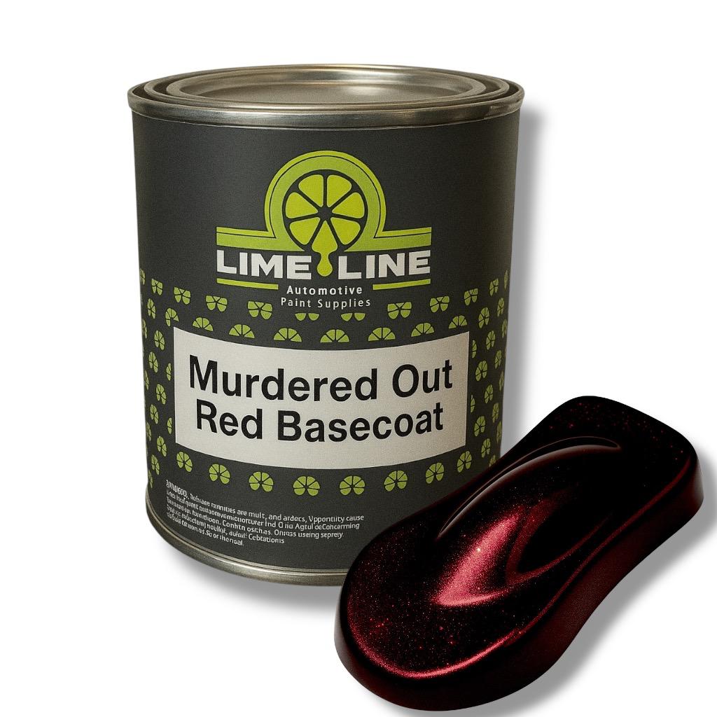 LiME LiNE Shadow LiNE Automotive Basecoat - Changes with Light - Black in the Shadows, Dazzling Metallic Under Light - 2K Clearcoat Topcoat Required
