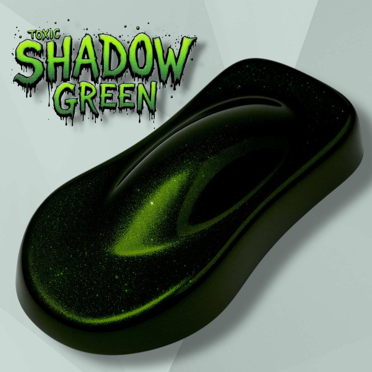 LiME LiNE Shadow LiNE Automotive Basecoat - Changes with Light - Black in the Shadows, Dazzling Metallic Under Light - 2K Clearcoat Topcoat Required