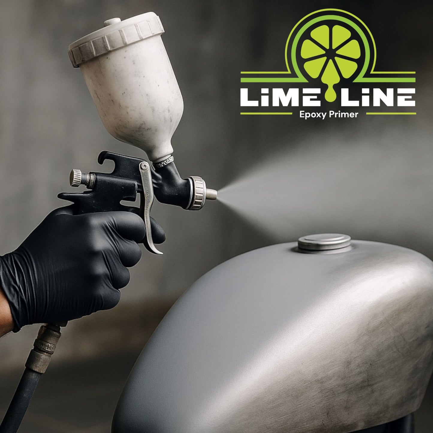 LiNE LiNE Epoxy Primer, Automotive Grade, Direct-to-Metal, Light Grey & Black