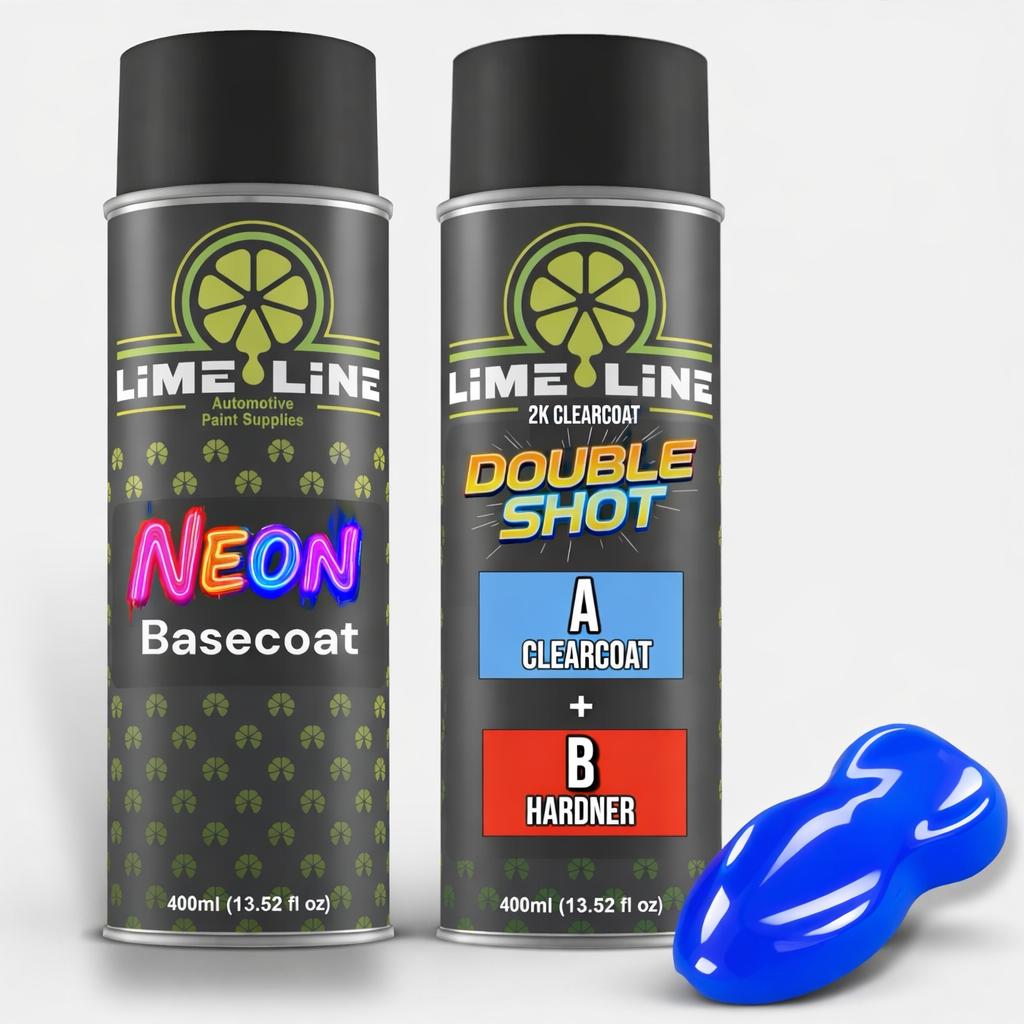 LiME LiNE Premium Automotive Basecoat Aerosol Spray Paint - Fast Drying- Custom Paint, Must Be Clearcoated