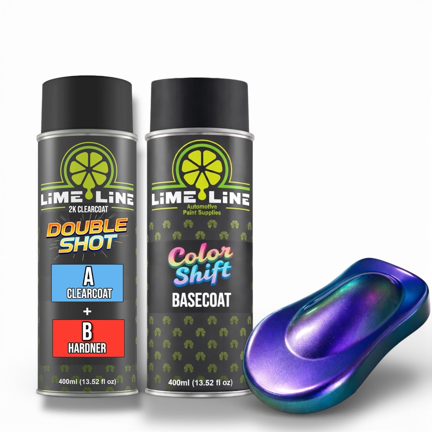 LiME LiNE Premium Automotive Basecoat Aerosol Spray Paint - Fast Drying- Custom Paint, Must Be Clearcoated