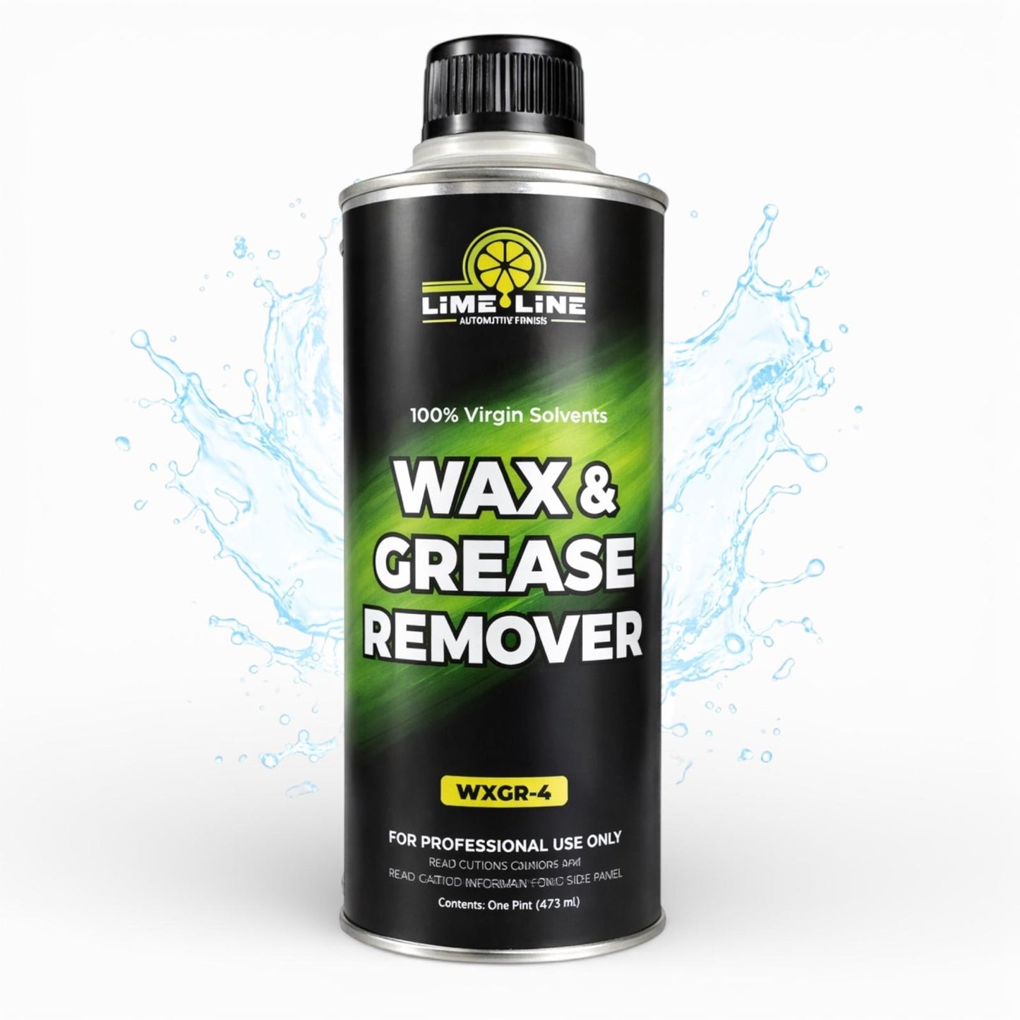 LiME LiNE Wax and Grease Remover – Multi-Surface Paint Prep Cleaner for Auto Body, Metal, Plastic, Fiberglass – Fast-Drying Solvent Degreaser Removes Wax, Tar, Adhesive & Contaminants  - Available in 3 Sizes