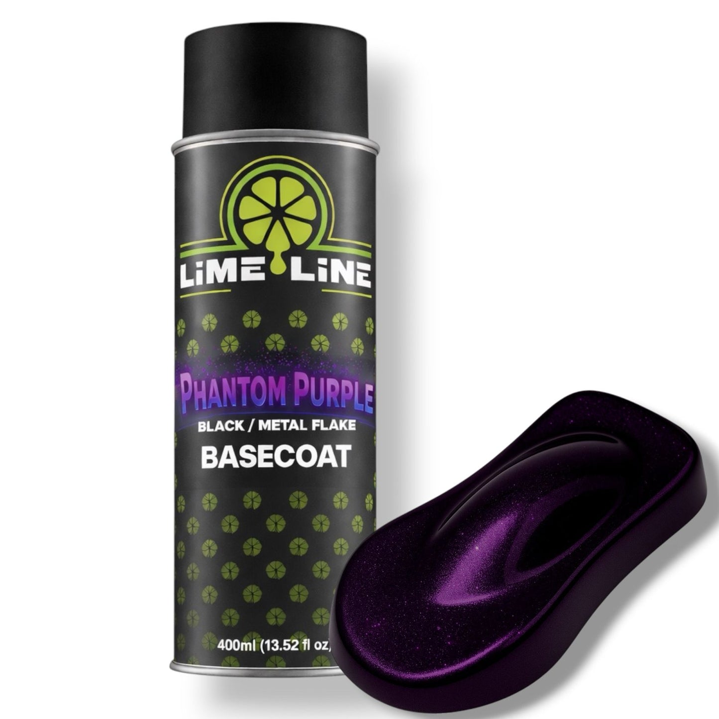 LiME LiNE Shadow Line Basecoat Spray Paint, Color Shift Black to Metallic Finish, Requires 2K Clearcoat Topcoat