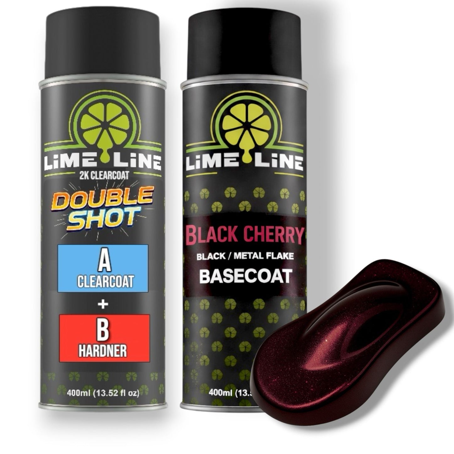 LiME LiNE Shadow Line Basecoat Spray Paint, Color Shift Black to Metallic Finish, Requires 2K Clearcoat Topcoat