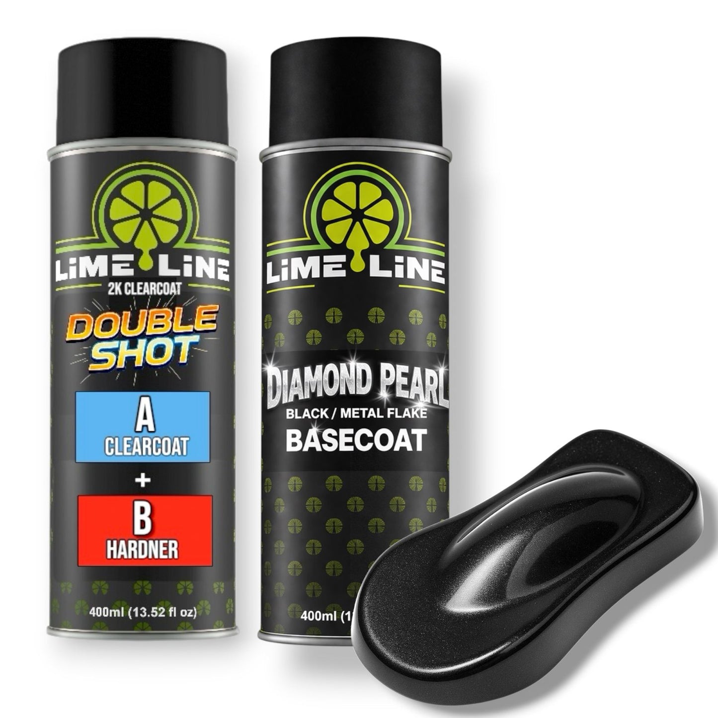 LiME LiNE Shadow Line Basecoat Spray Paint, Color Shift Black to Metallic Finish, Requires 2K Clearcoat Topcoat