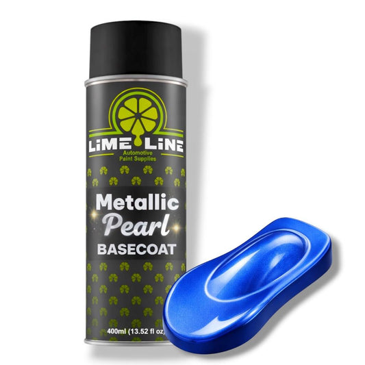 LiME LiNE Metallic Pearl Basecoat Spray Paint - 2 Stage Automotive Paint System - Basecoat Requires Clearcoat - DIY Car Paint Aerosol