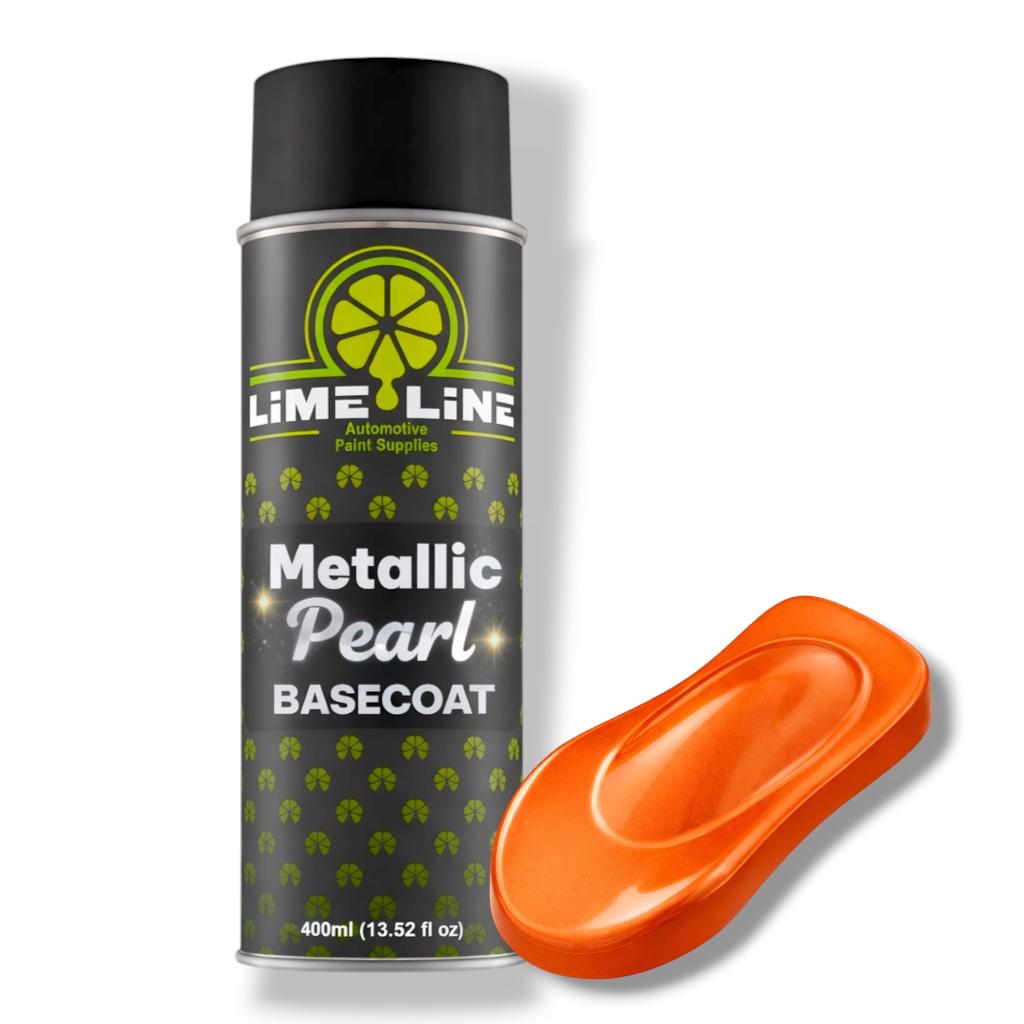 LiME LiNE Metallic Pearl Basecoat Spray Paint - 2 Stage Automotive Paint System - Basecoat Requires Clearcoat - DIY Car Paint Aerosol