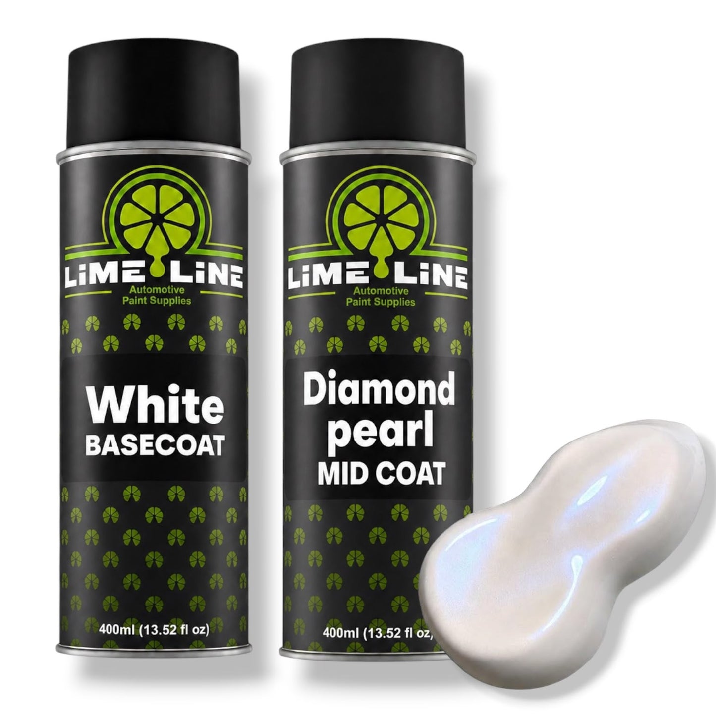 LiME LiNE 3-Step Automotive Aerosol Diamond Pearl Paint Kit