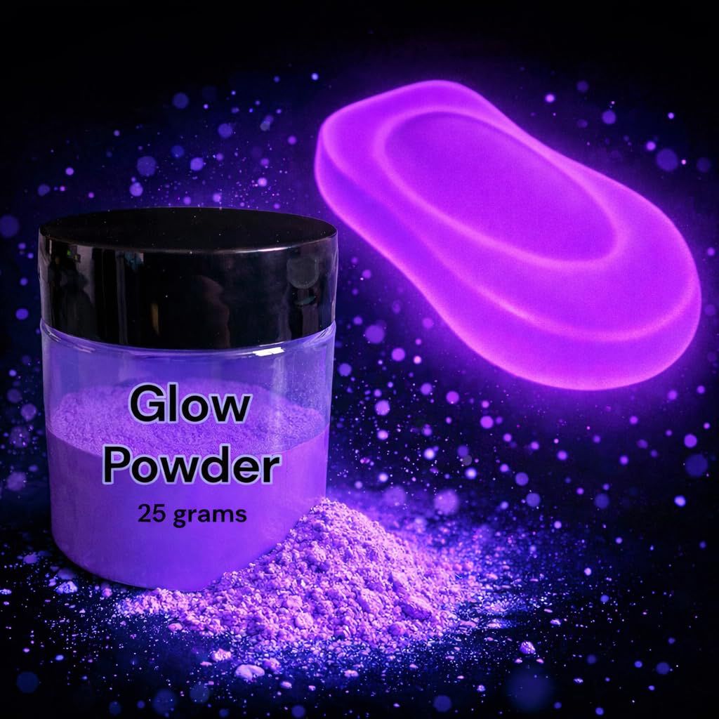 LiME LiNE Automotive Grade Basecoat Maker Glow in the Dark Pigment Powder - Makes 12 Oz Sprayable Basecoat