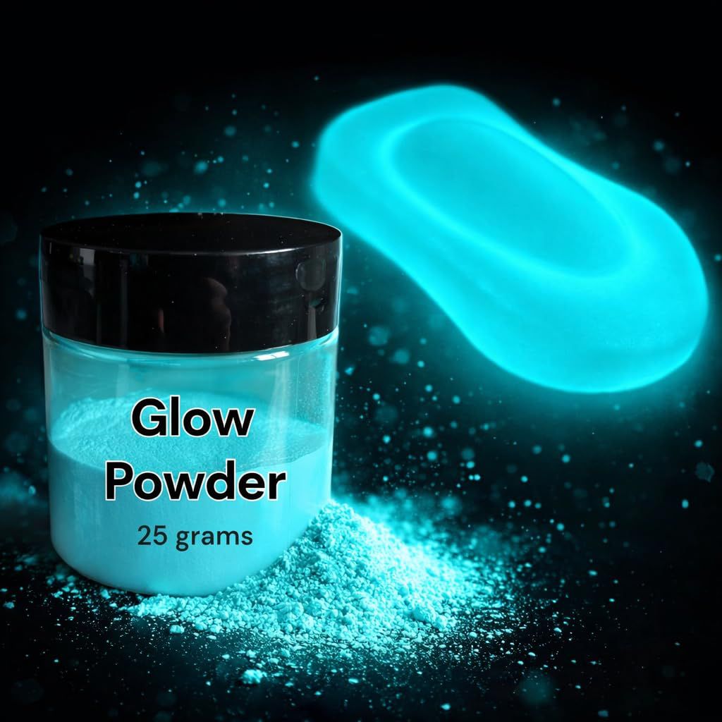 LiME LiNE Automotive Grade Basecoat Maker Glow in the Dark Pigment Powder - Makes 12 Oz Sprayable Basecoat