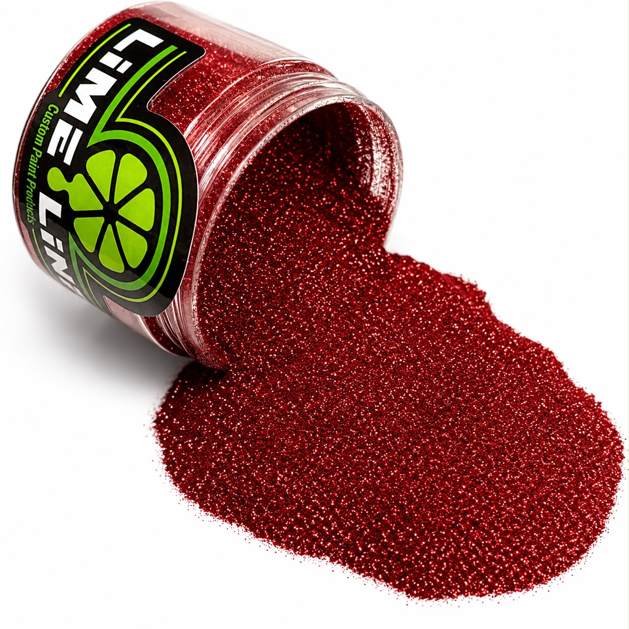LiME LiNE Sprayable Metal Flake Paint Additive: Solvent Resistant Glitter for Automotive Custom Painting