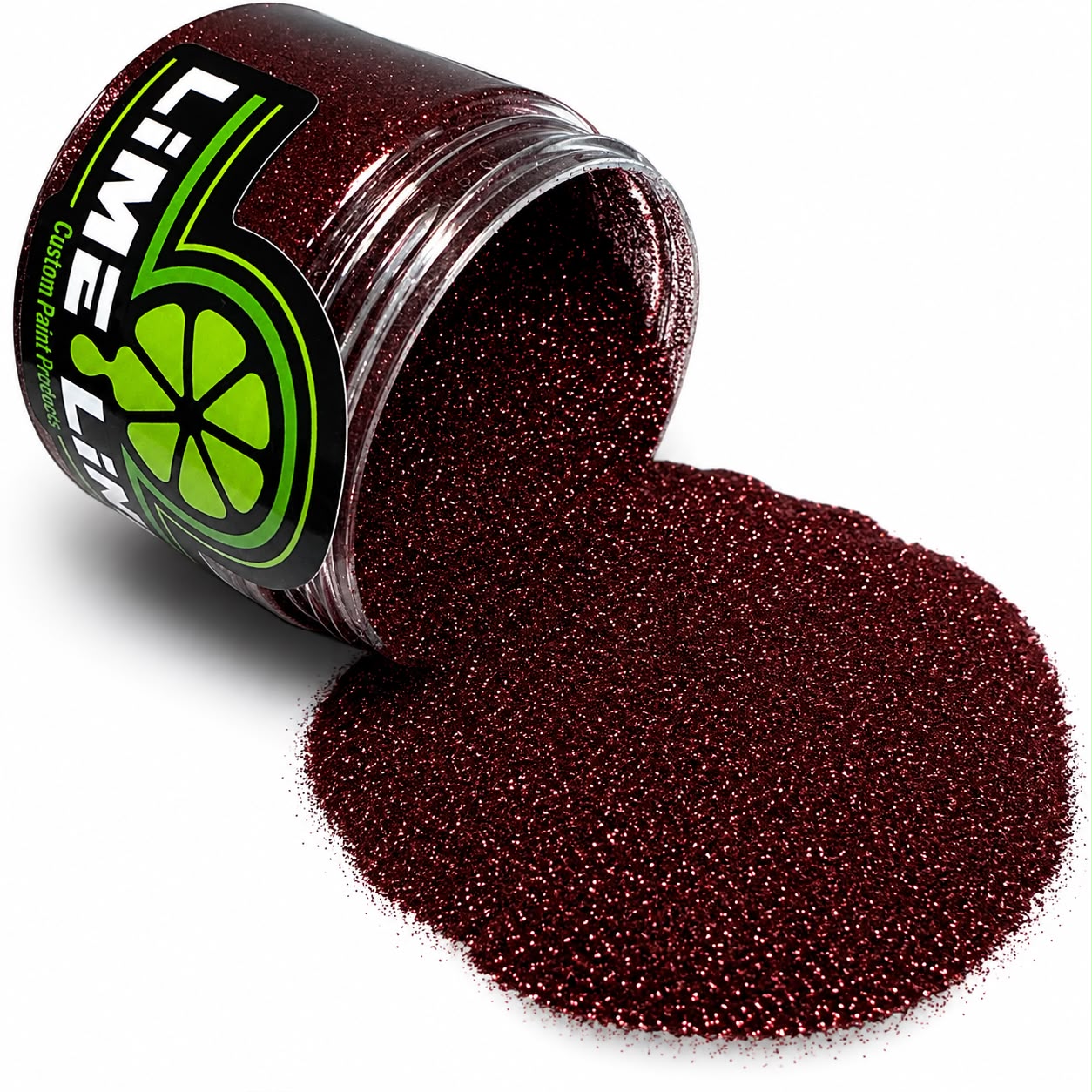 LiME LiNE Sprayable Metal Flake Paint Additive: Solvent Resistant Glitter for Automotive Custom Painting